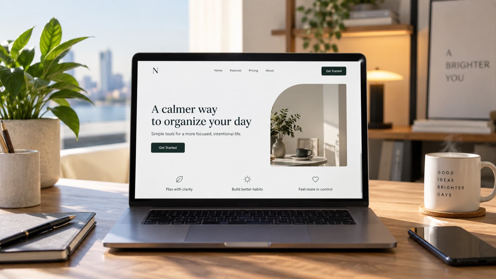 Landing page