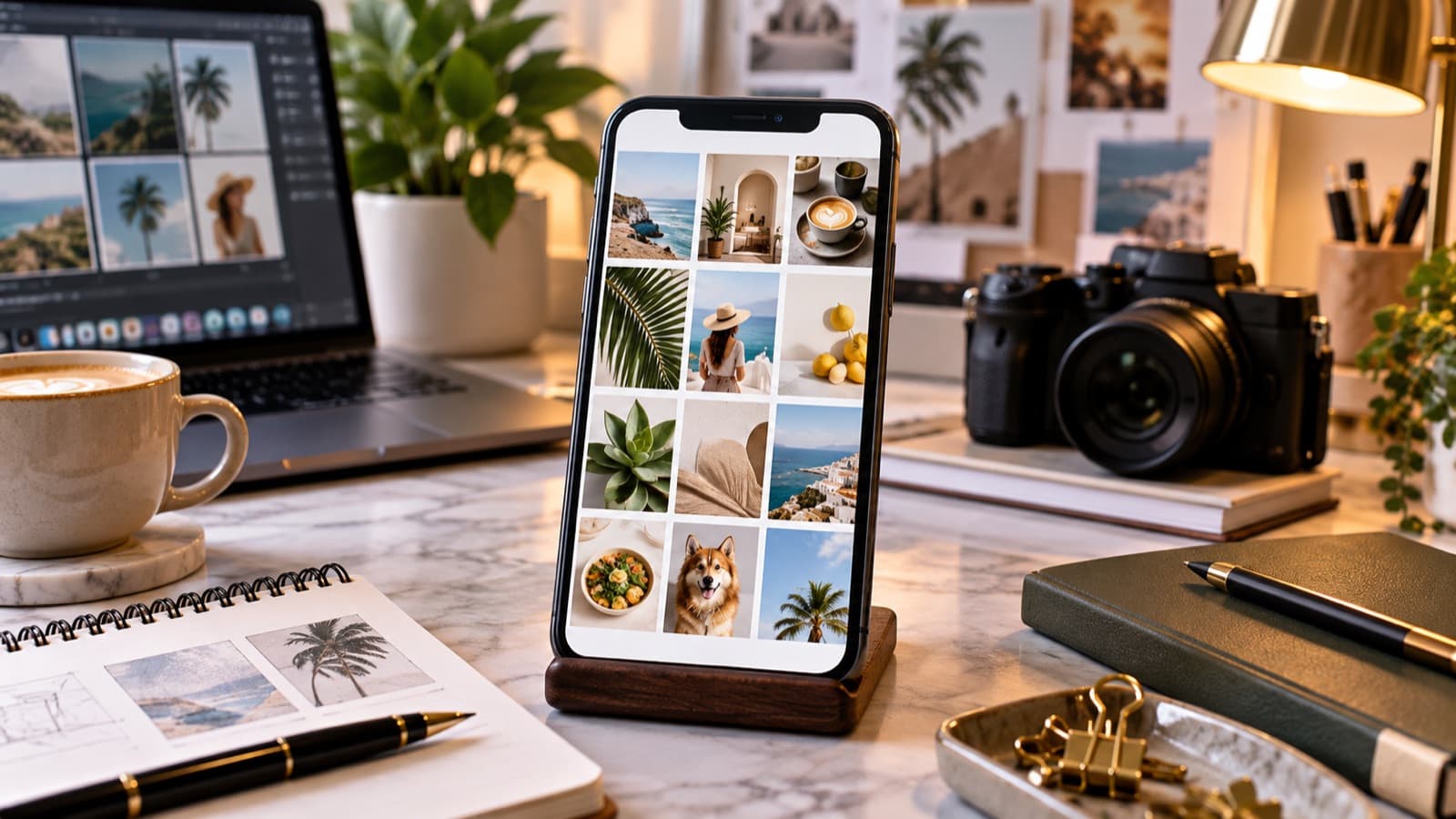 5 professional social media posts