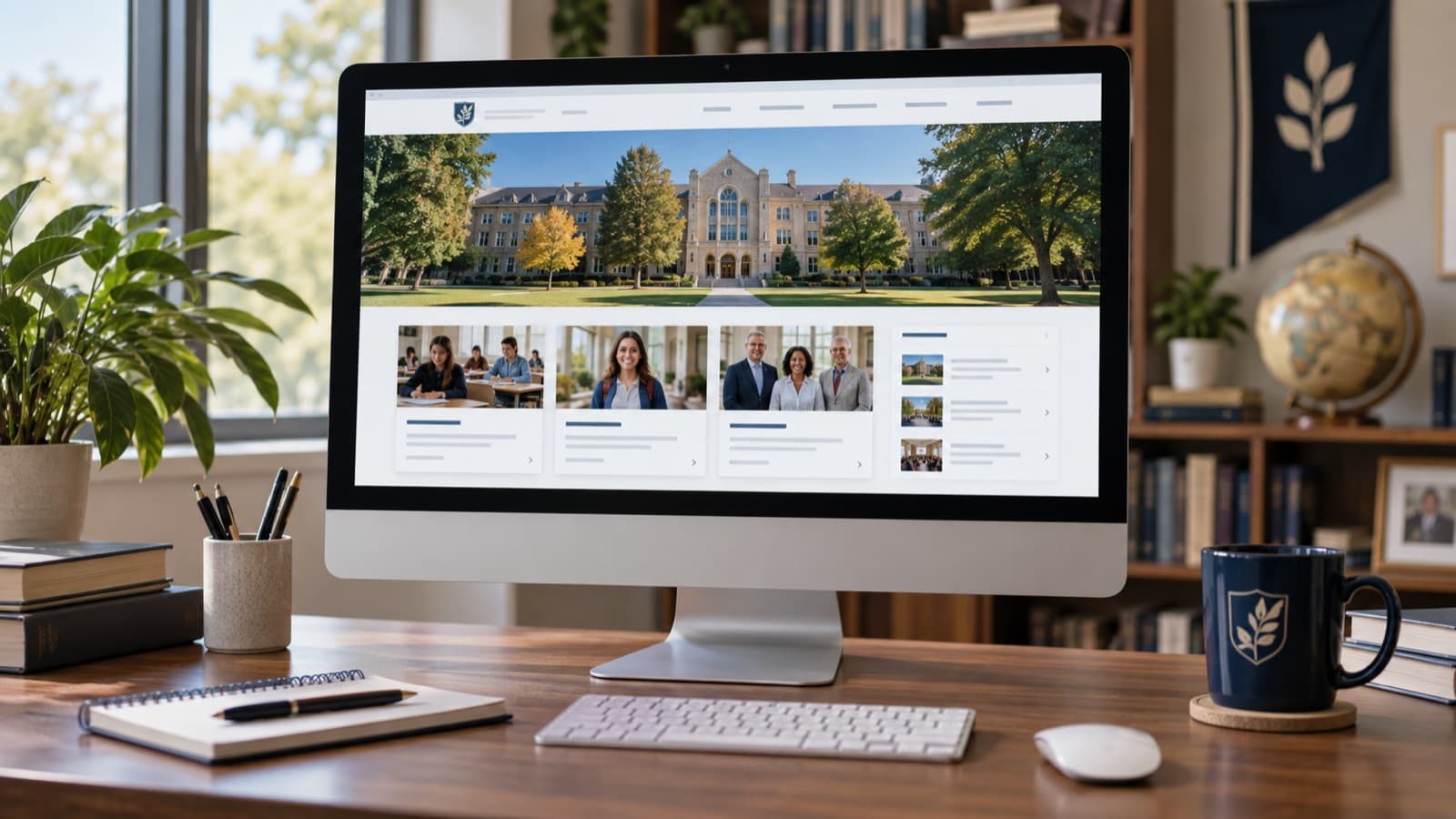 School / organization website